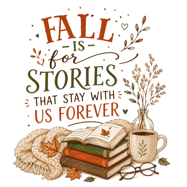 Fall is for Stories that stay with us Forever - Herbst Sprüche