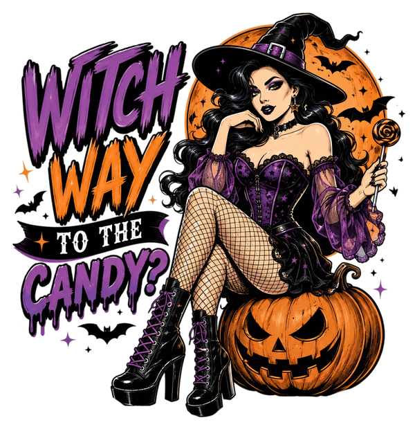 Witch way to the Candy? - Witch Sprüche