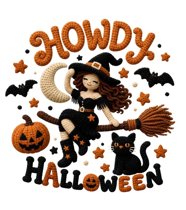 Howdy Halloween - Witch Sprüche