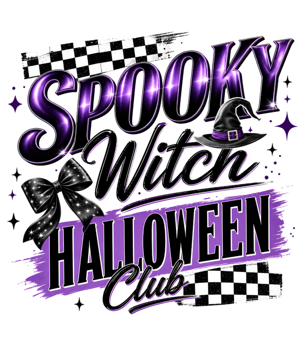 Spooky Witch Halloween Club - Witch Sprüche