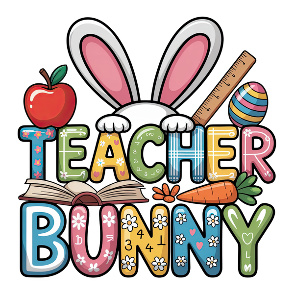 Teacher Bunny - Einschulung Sprüche