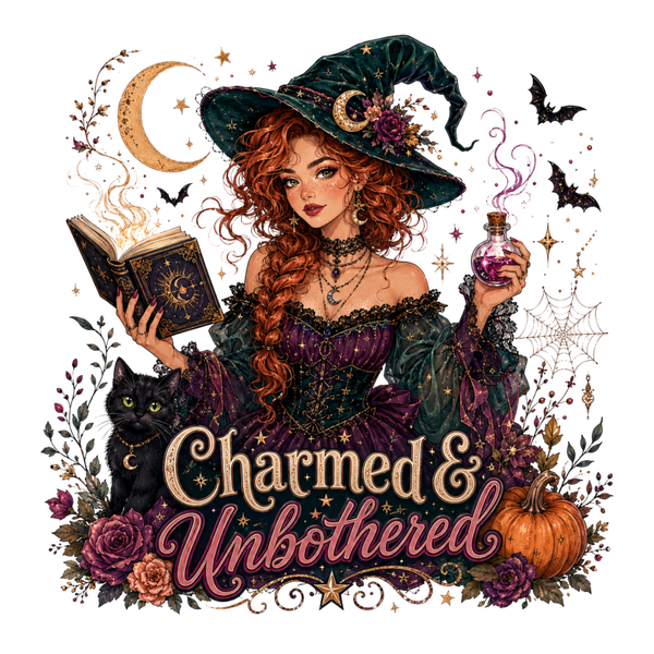Charmend & Unbothered - Witch Sprüche