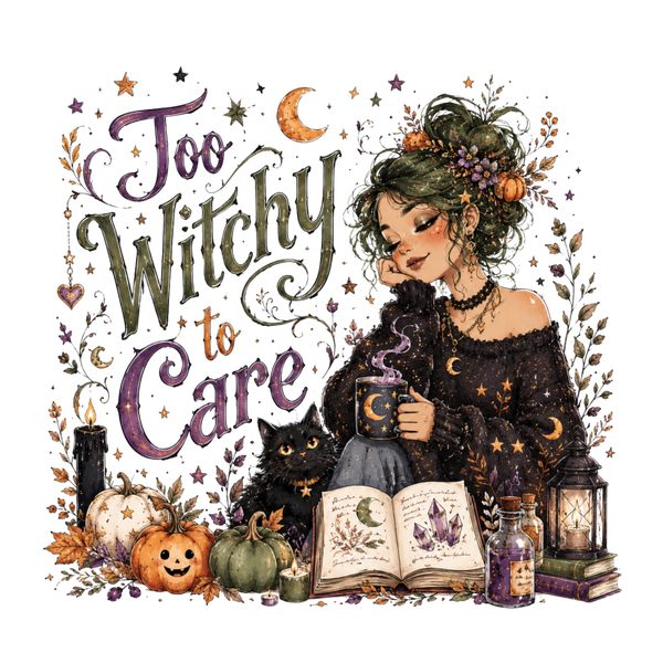 Too Witchy to Care - Witch Sprüche