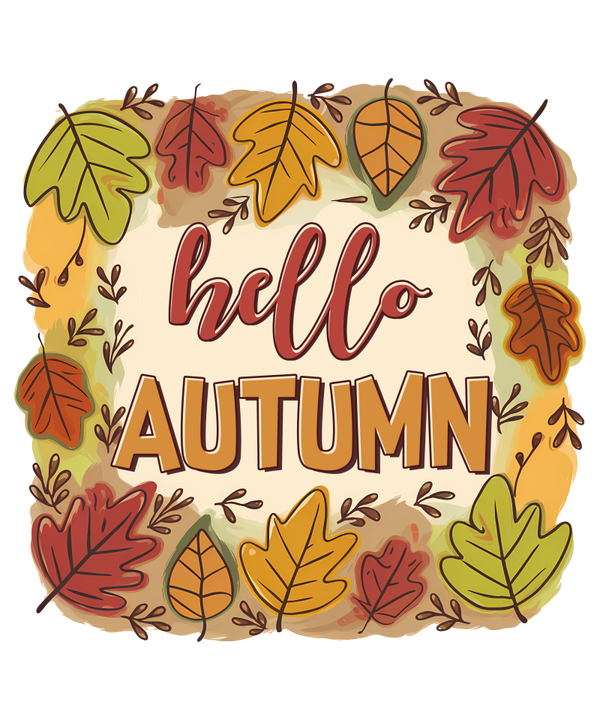 Hello Autumn - Herbst Sprüche