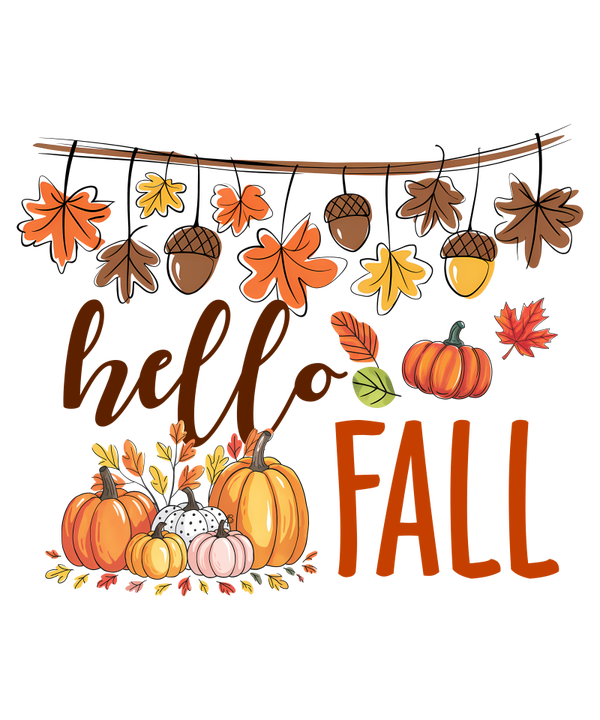 Hello Fall - Herbst Sprüche