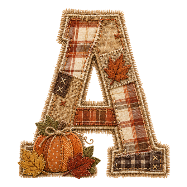 Patchwork - Herbst Alphabet