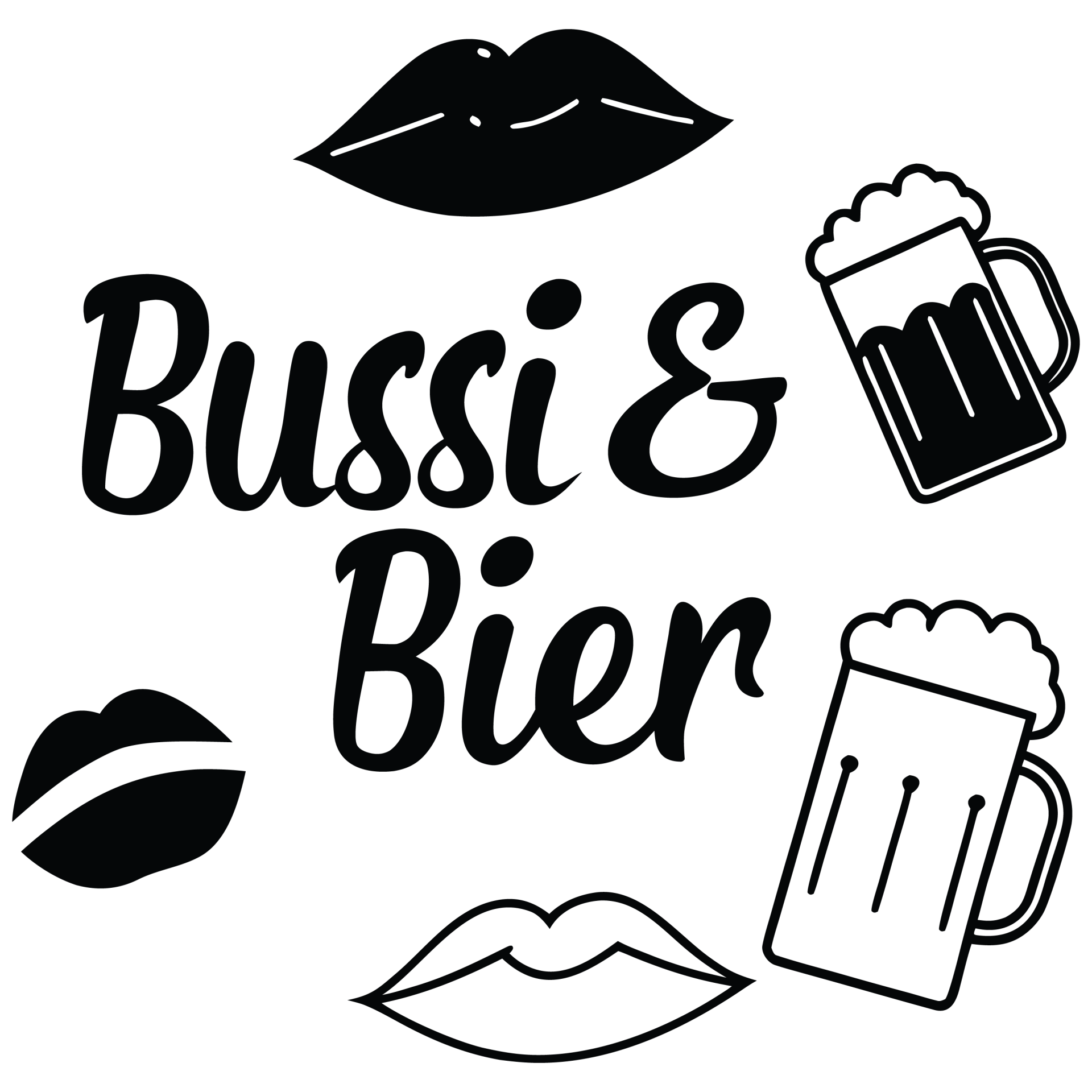 Bussi & Bier - Oktoberfest Sprüche