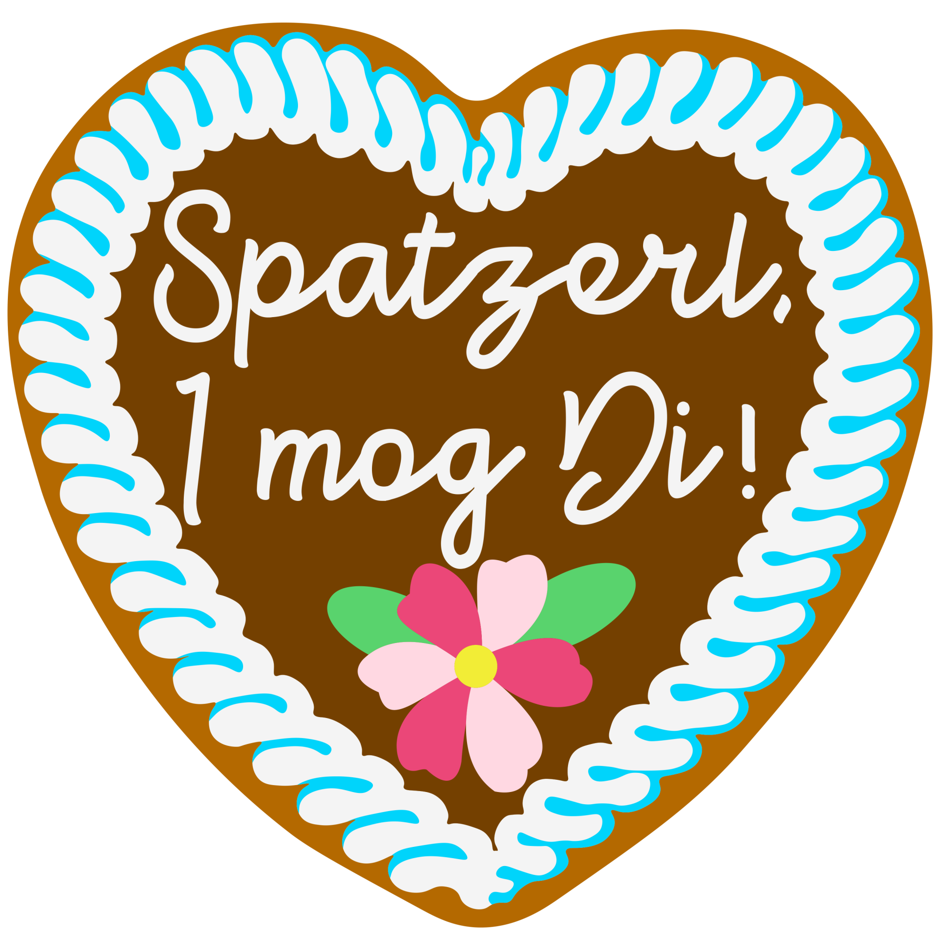 Spatzerl I mag Di - Oktoberfest Sprüche