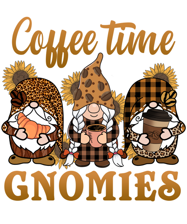 Coffee Time Gnomies - Herbst Sprüche