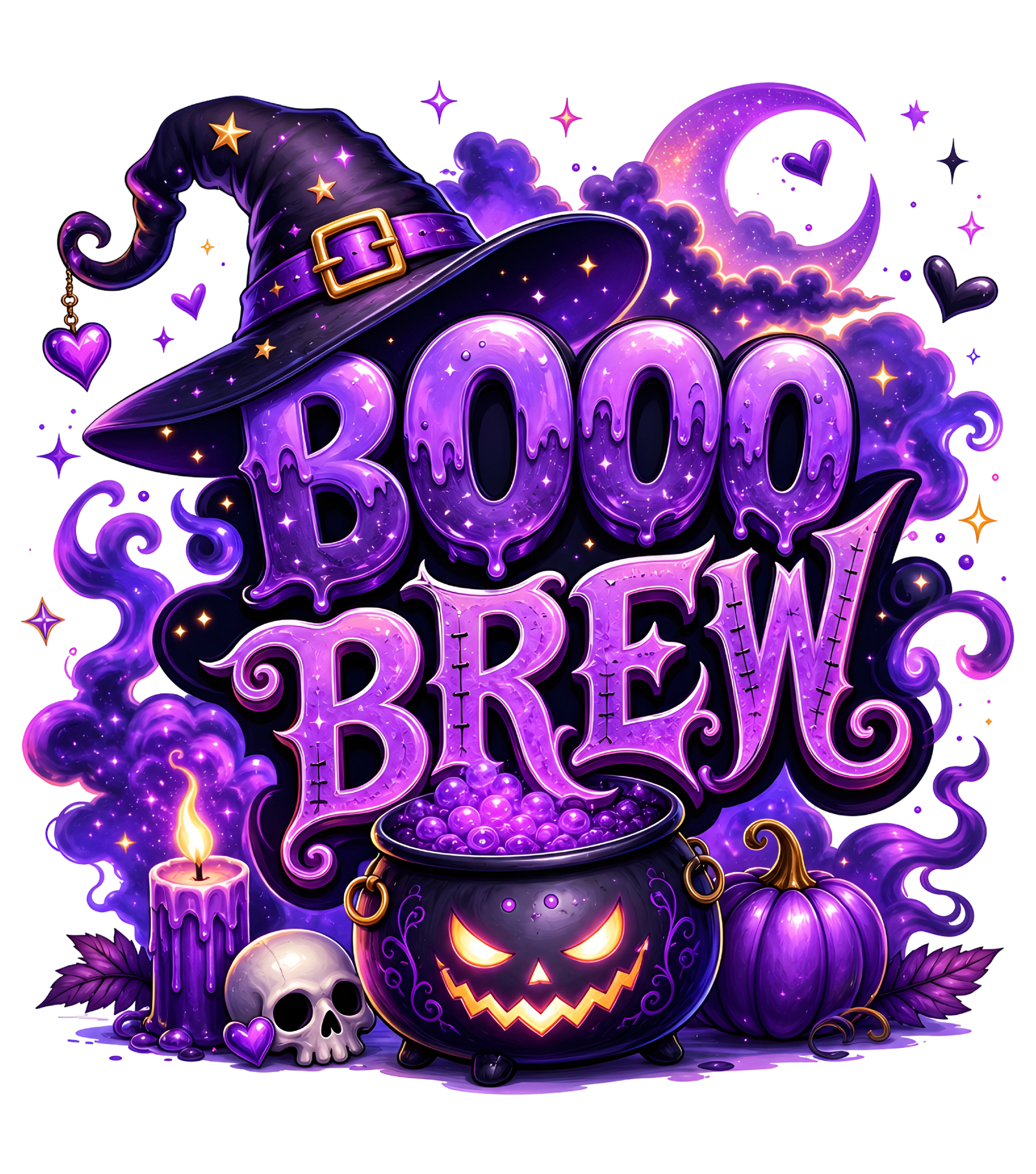 Booo Brew - Witch Sprüche