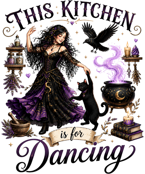 This Kitchen is for Dancing - Witch Sprüche