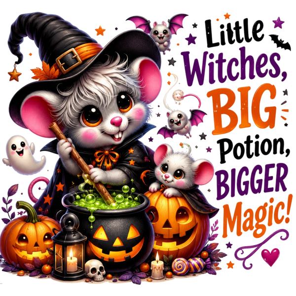Little Witches, Big Potion, Bigger Magic! - Witch Sprüche