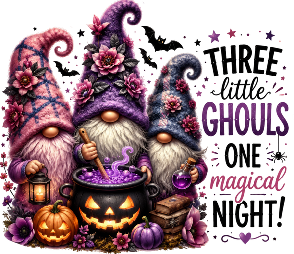 Three little Ghouls magical Night! - Witch Sprüche