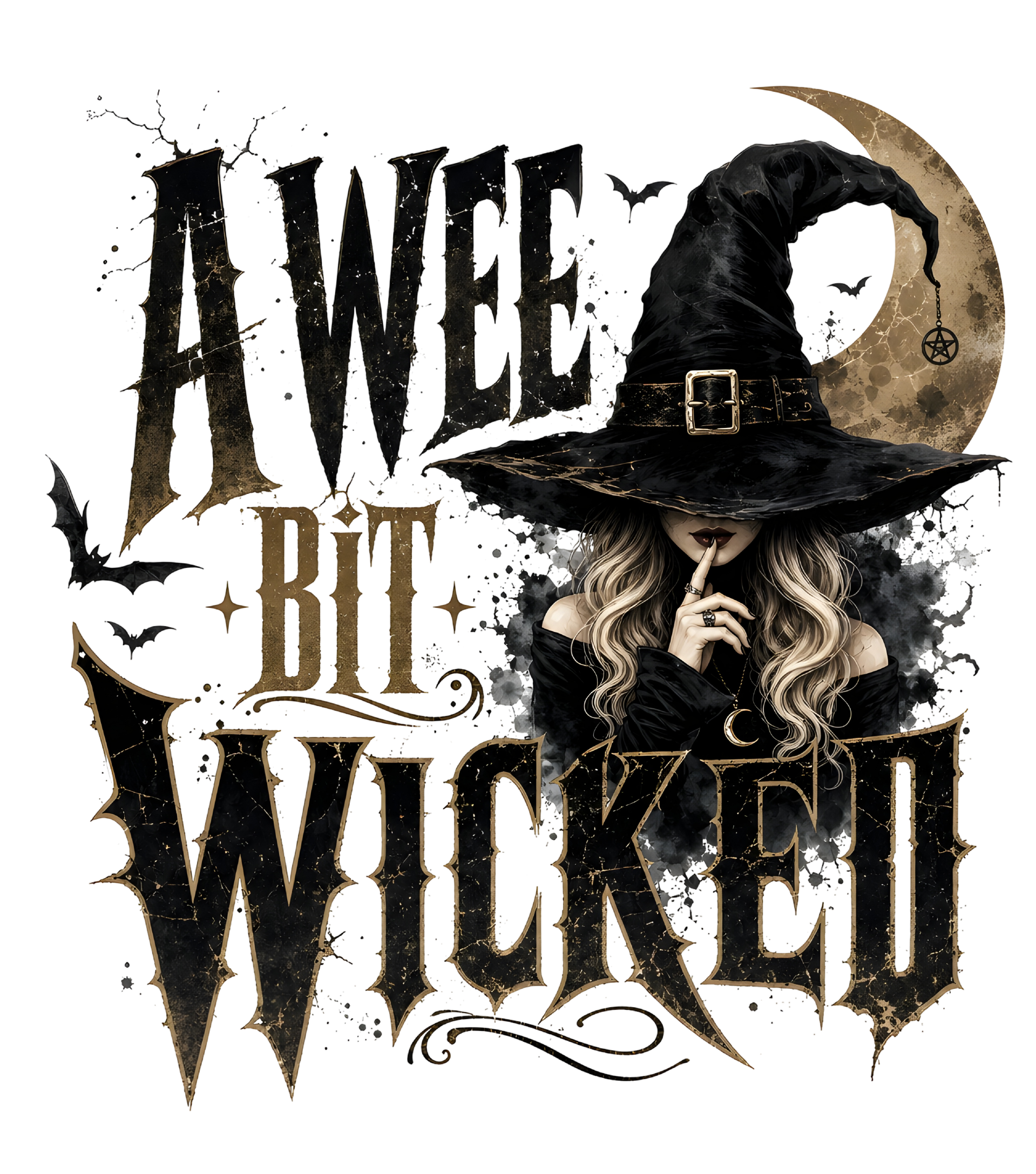 A wee bit Wicked - Witch Sprüche