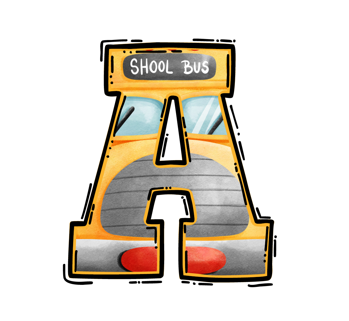 Bus 2 - Einschulung Alphabet