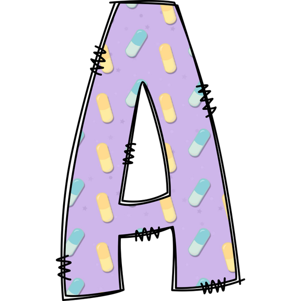 Krankenschwester 04 - Krankenschwester Alphabet