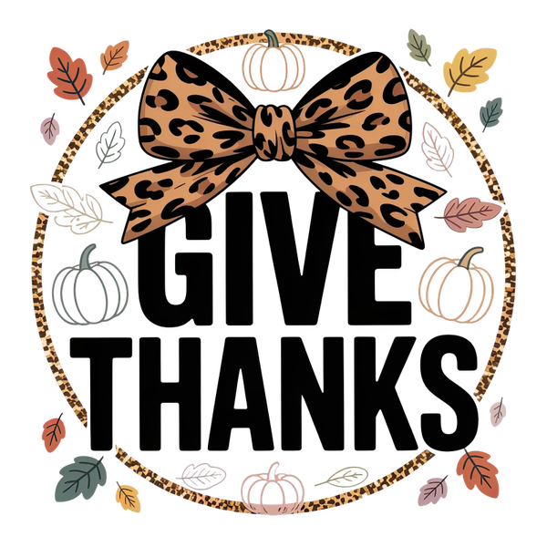 Give Thanks - Herbst Sprüche