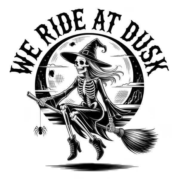 We Ride at Dusk - Witch Sprüche