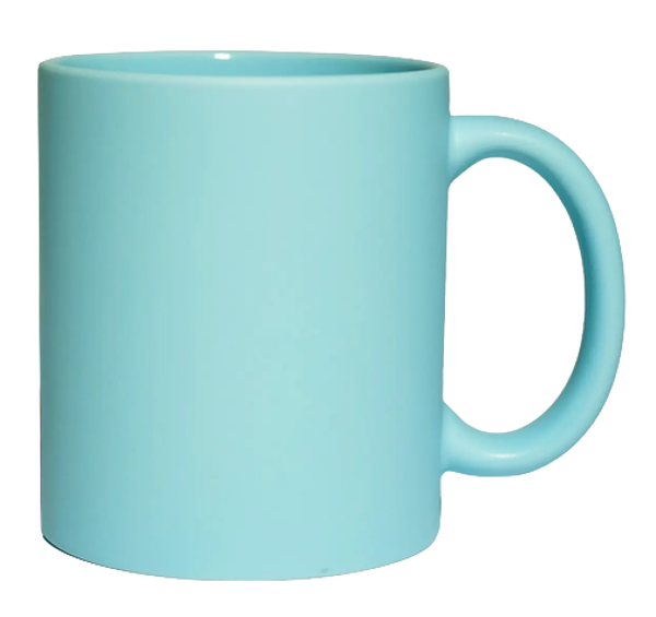 Tasse in Pastall Blau