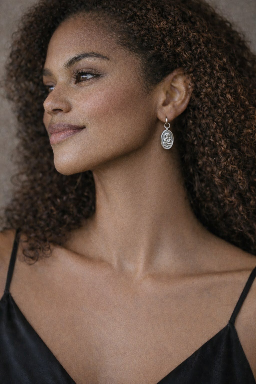 Boucles d'oreilles Vierge Marie