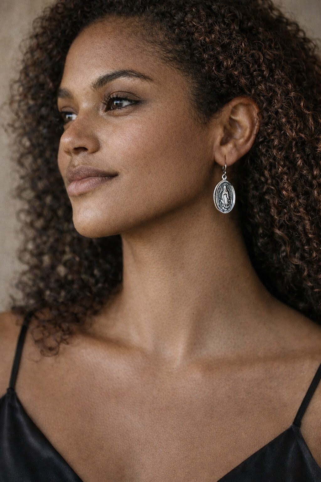 Boucles d'oreilles Madone