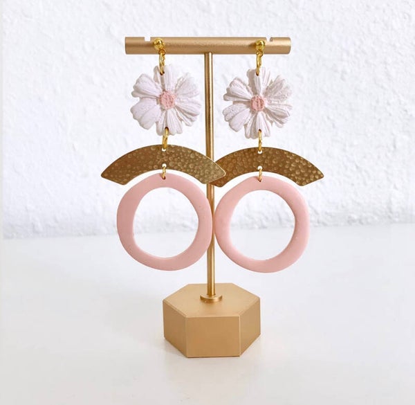 Flowery Hoops