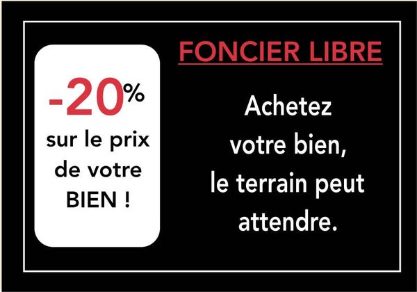 FONCIER LIBRE -20%