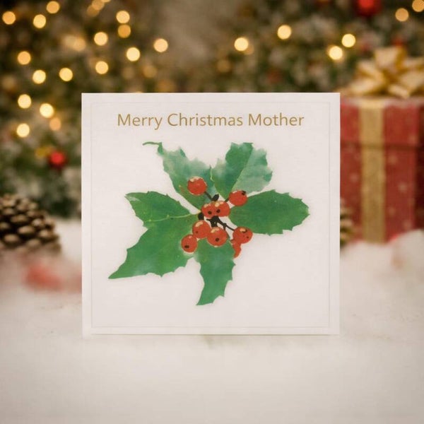 Merry Christmas Mother Card
