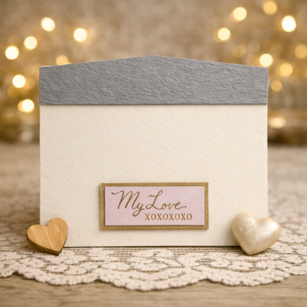 Floral Pocket Anniversary Card