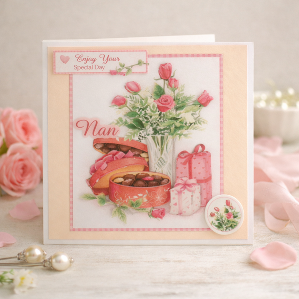 Nan – Handmade 6 x 6 Card