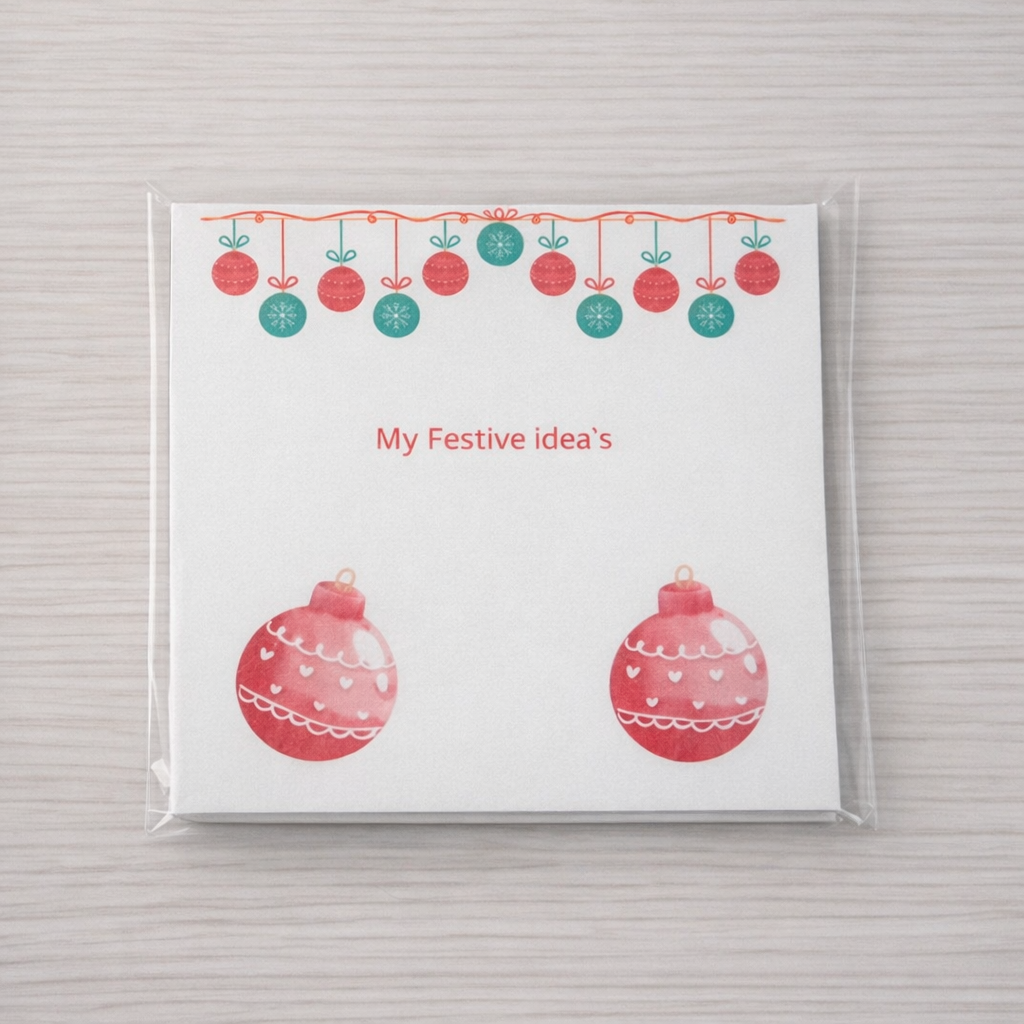 My Festive Idea’s – Christmas Notepad