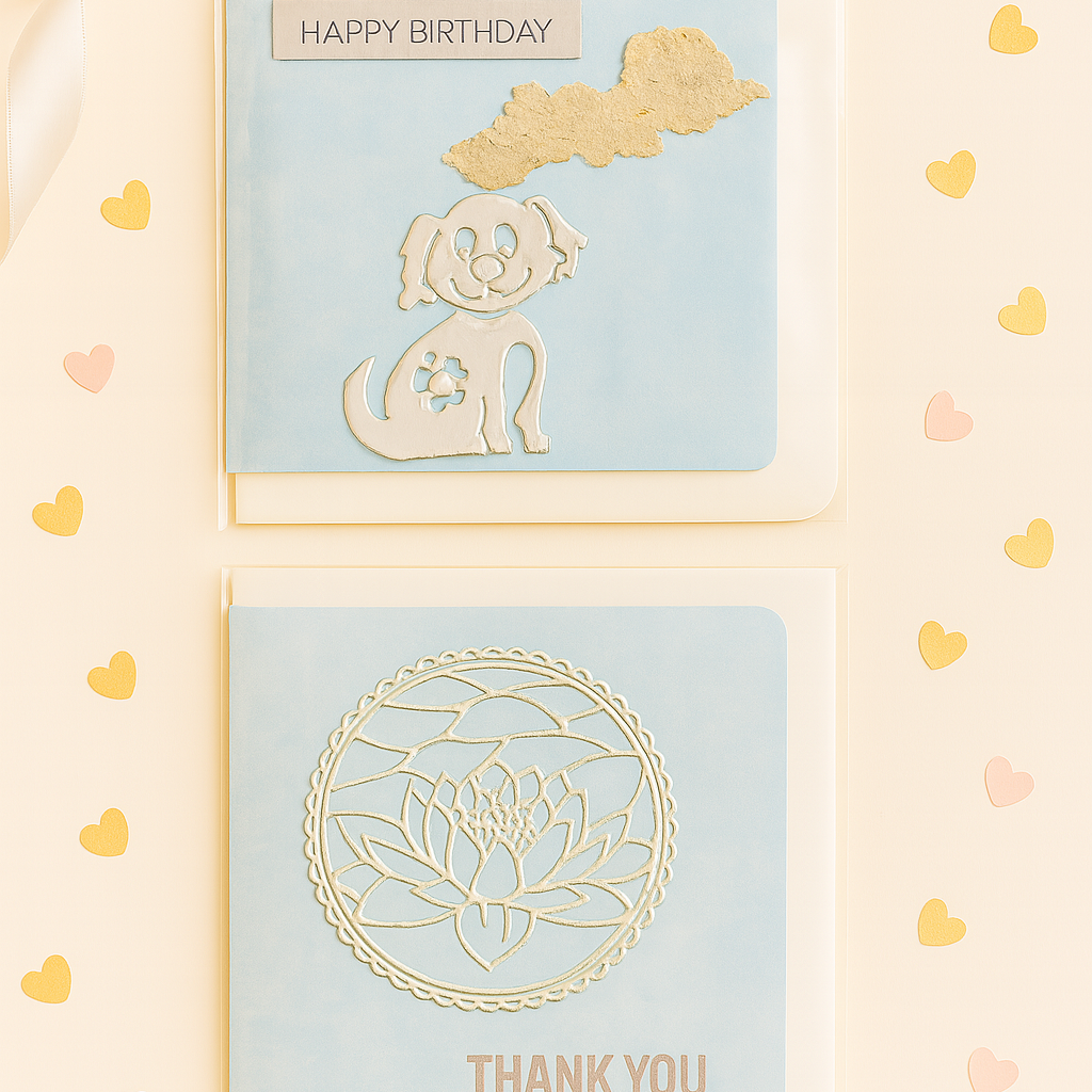 Special Duo – Birthday & Thank You Mini Cards