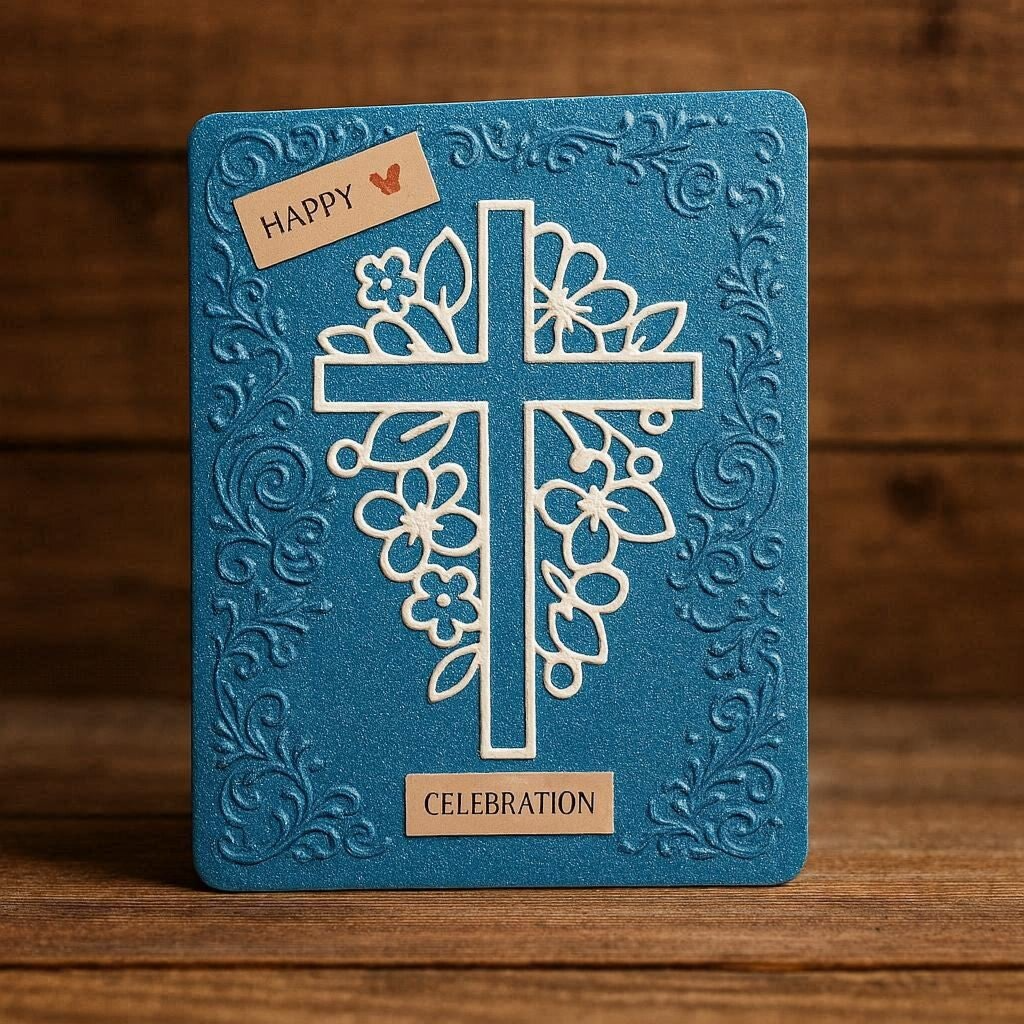 “Happy Celebration” Cross Card