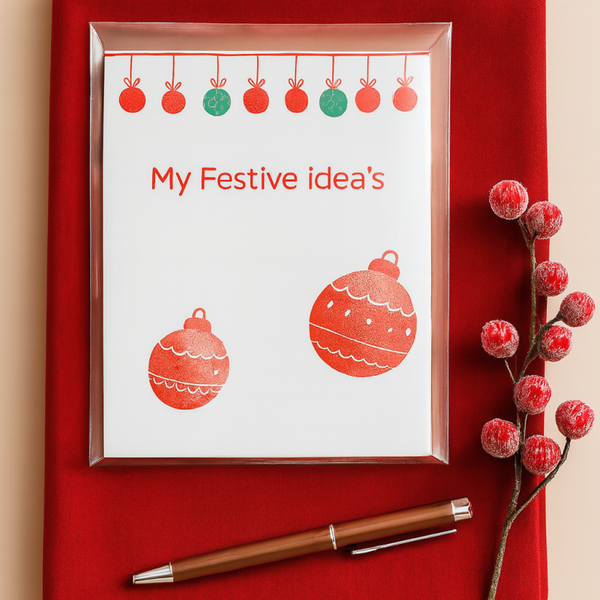 My Festive Idea’s – Christmas Notepad