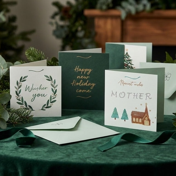 Personalised Mother Christmas Card