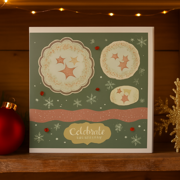Celebrate the Season – Festive Ornaments Card