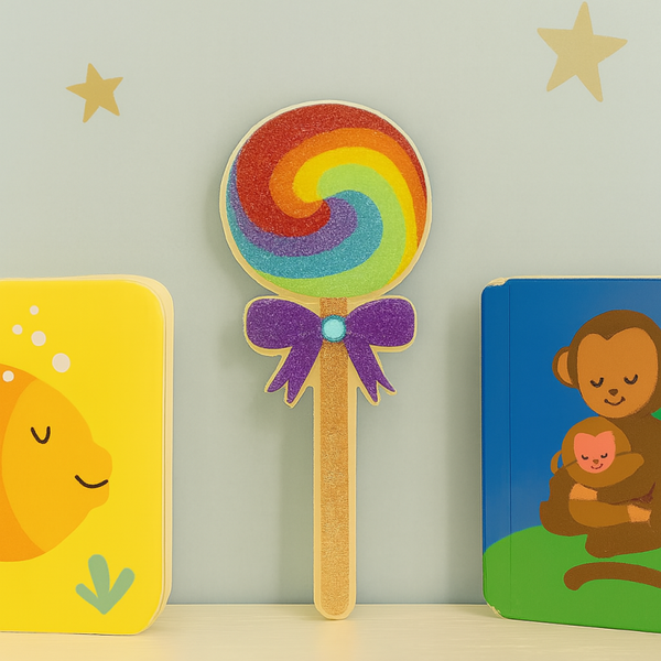 Rainbow Lollipop Bookmark