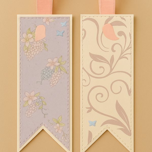Soft Pink Bookmark Twin Pack
