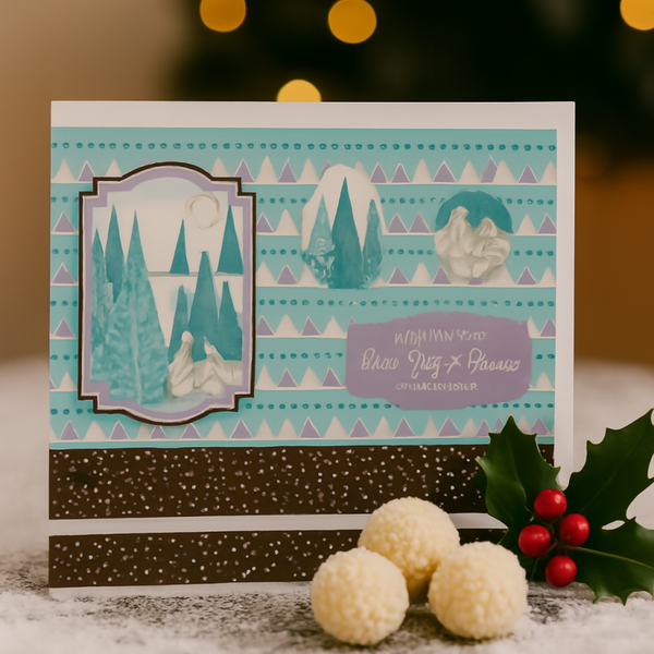 “Love, Joy & Peace” Winter Card