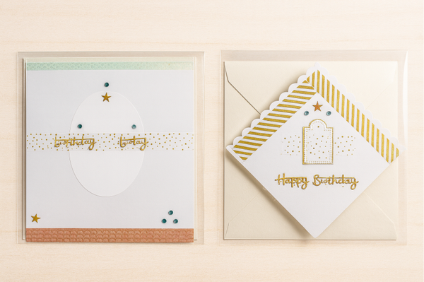 “Two Wishes – Boutique Birthday Card Set”