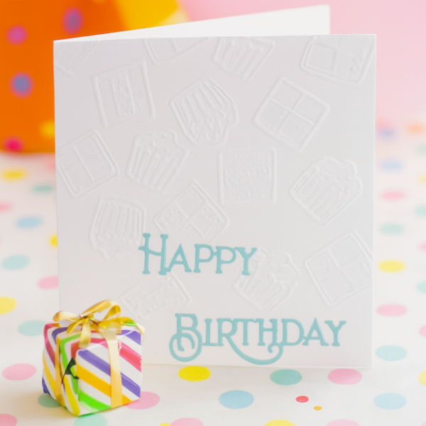 “Party on Paper!” Kids birthday card