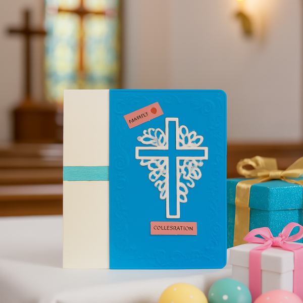 “Happy Celebration” Cross Card