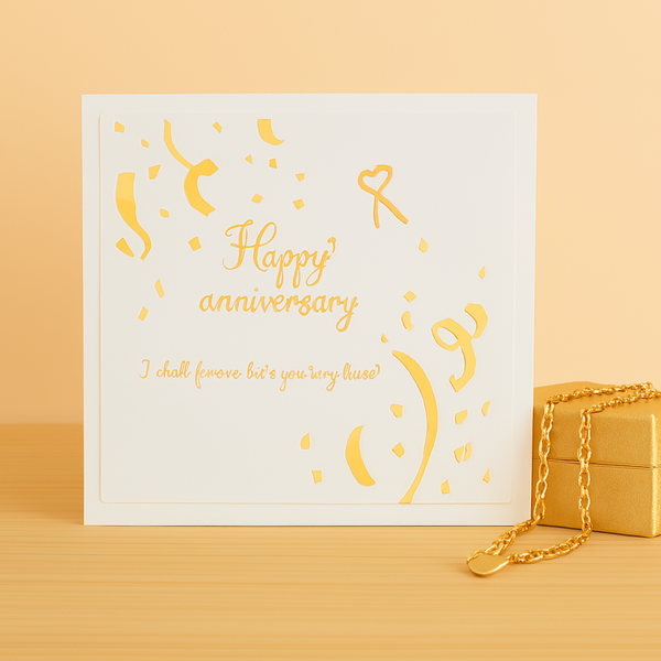 Happy Anniversary – Forever in My Heart Card