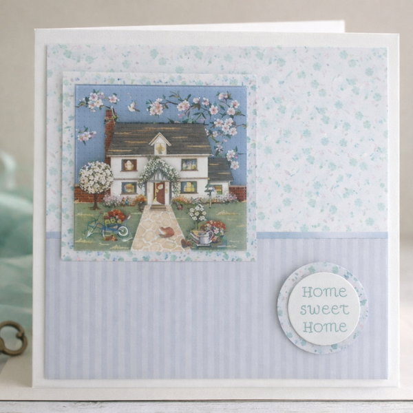 Handmade “Home Sweet Home” Card – 6x6