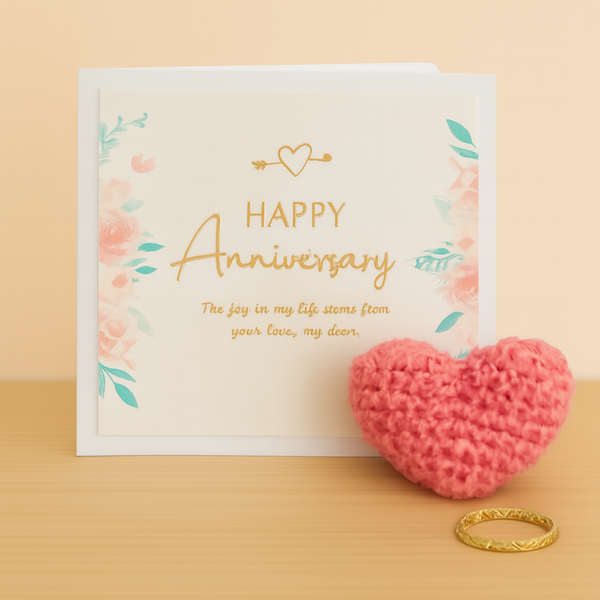 Happy Anniversary – The Joy in My Life Card