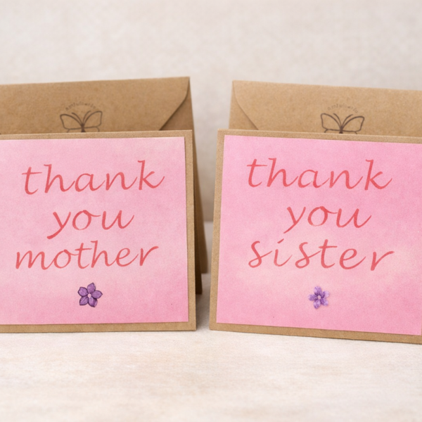 Mini Thank‑You Duo — Mum & Sister
