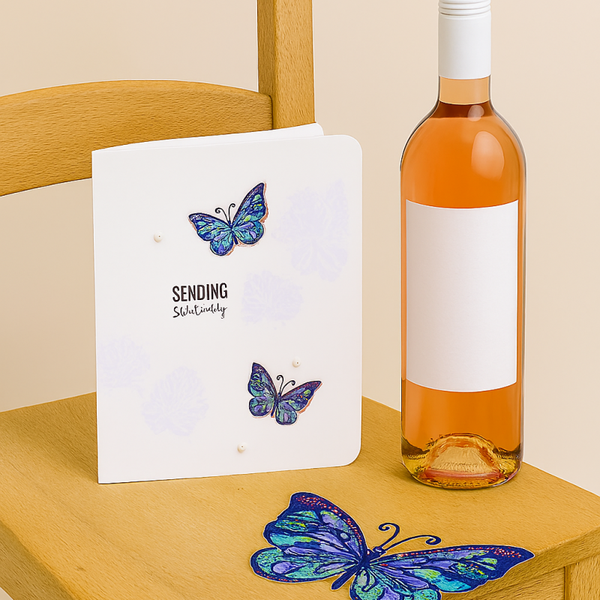 Sending You a Hug Butterfly Card