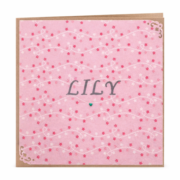 LILY – 6×6 Handmade Name Car