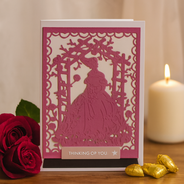 Thinking of You – Romantic Silhouette Card