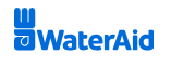 “WaterAid charity logo supporting clean water projects worldwide.”